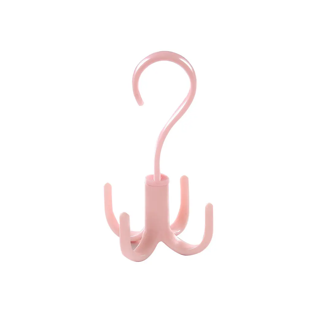 Clothes Hanger Wardrobe Cabinet Belt Scarf Bag Rack Hook Bedroom Organizer Household Balcony Drying Shelf Organization