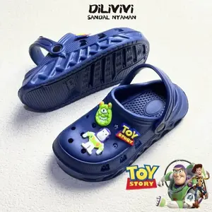 DILIVIVI 8055-CD | Sandal Baim Anak Cowok Motif Toy Story Size 24-35