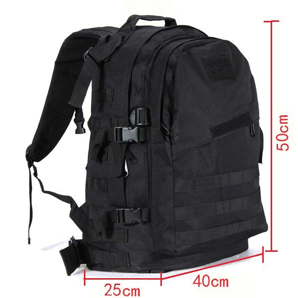 Product Introduction of 40L 3D Outdoor Sport Military Tactical climbing mountaineering Backpack Camping Hiking Trekking Rucksack Travel outdoor Bag 16