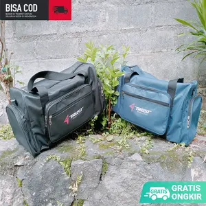 TAS TRAVEL BAG JINJING BONUS  TAS HP/Handphone  TAS PAKAIAN MUDIK UKURAN BESAR PRIA WANITA Tas Olah Raga Tas SPORT  COD BAYAR DI TEMPAT AF 556 Trust bag shop Kulit PU