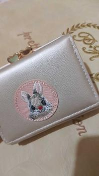 Product Review of JIUFENG Dompet Pendek Wanita Dompet Serbaguna Hewan Bordir Billfold Pemegang Kartu Kredit from 花**花 1