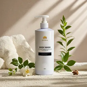 OUQIIA Sabun mandi cair baru Ekstrak tumbuhan 400ml