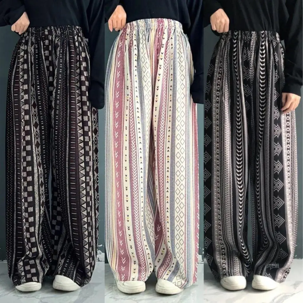 CELANA HOMMY PART 3 KULOT ADEM PIYAMA COTTON PREMIUM MOTIF BAHAN KATUN KEKINIAN  NYAMAN MUAT BB 30-80 KG BISA C OD / BAYAR DI TEMPAT
