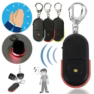 Anti-Lost Alarm Key Finder Locator Keychain Device Whistle Sound Finder LED Light Mini Anti Lost Key Finder Portable GPS Tracker - 14:173