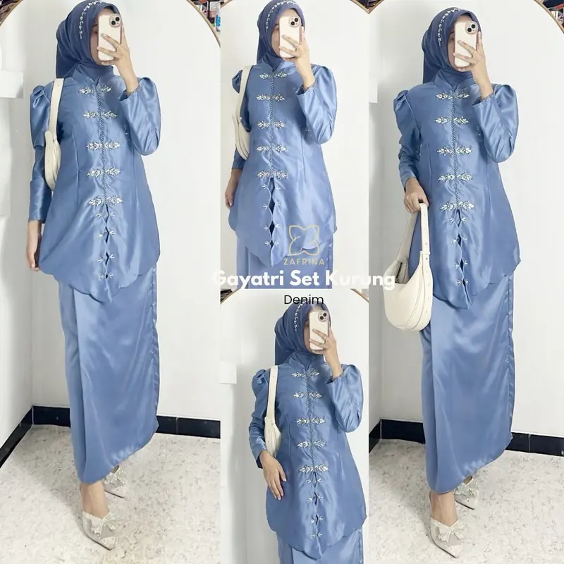 GAYATRI KURUNG MELAYU/BAJU WISUDA/BAJU BRIDESMAID/BAJU LAMARAN/BAJU KONDANGAN 4