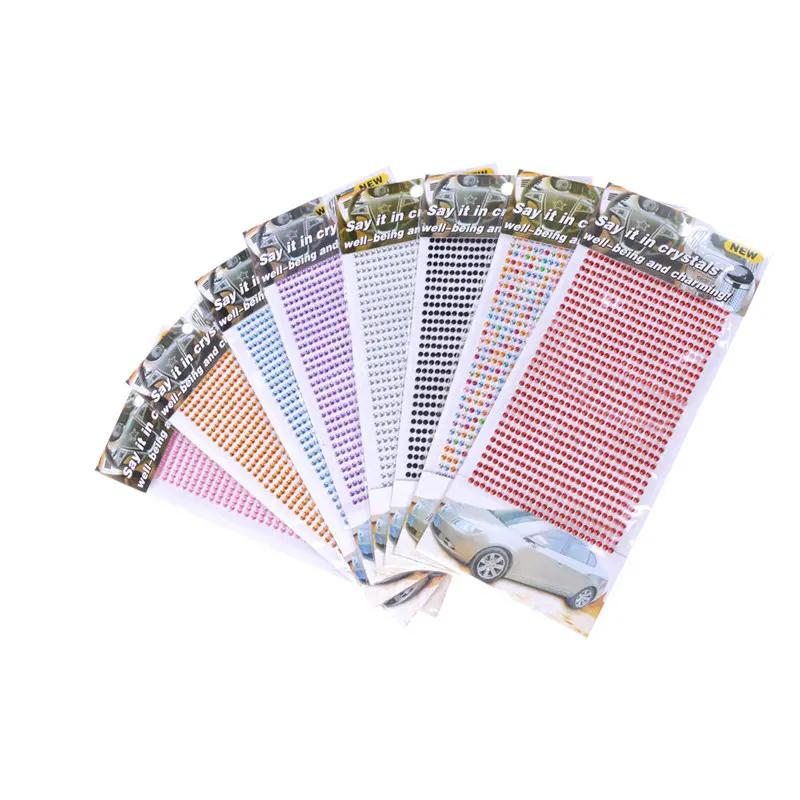 Set Miếng Dán Sticker Đá Đính Tự Dính 3mm 750 Hạt Lấp Lánh Siêu Dính Trang Trí Điện Thoại Xe Laptop Đồ DIY Sẵn Kho Giao Toàn Quốc