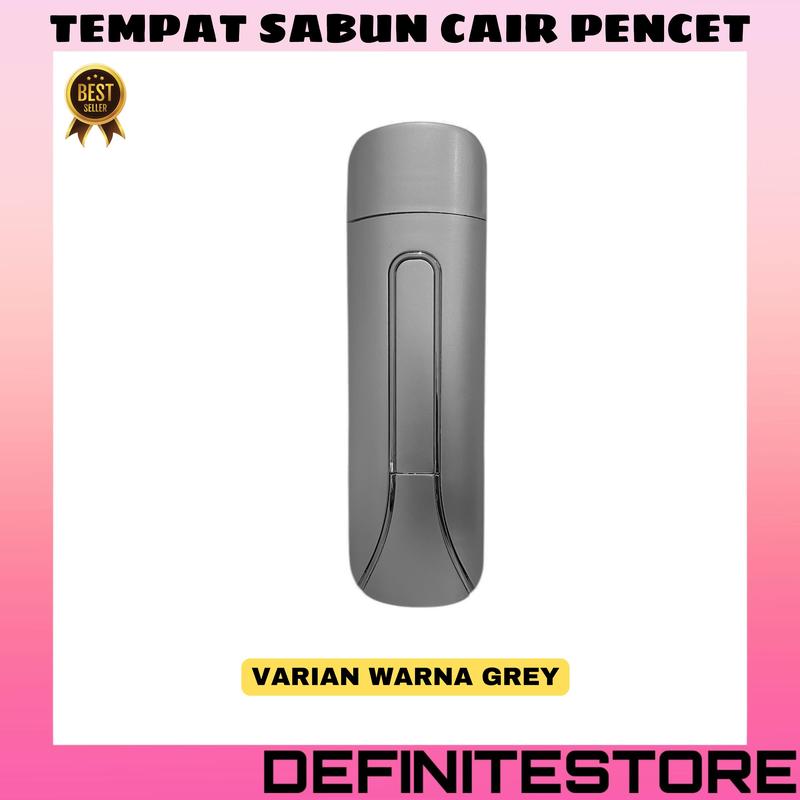Dispenser Sabun Botol Sabun Cair Soap Disepenser Pencet Tempat Sabun Cair Tempat Sabun Dinding Kapasitas 350 ml Putih Hitam Tebal 4