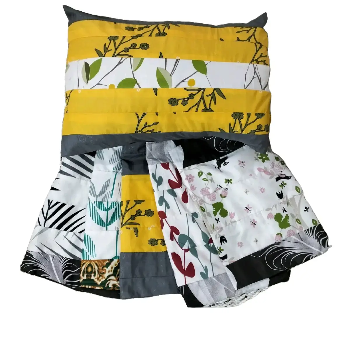 SARUNG BANTAL SAMBUNG (PERCA) MURAH isi 5 pcs kain Katun motif random
