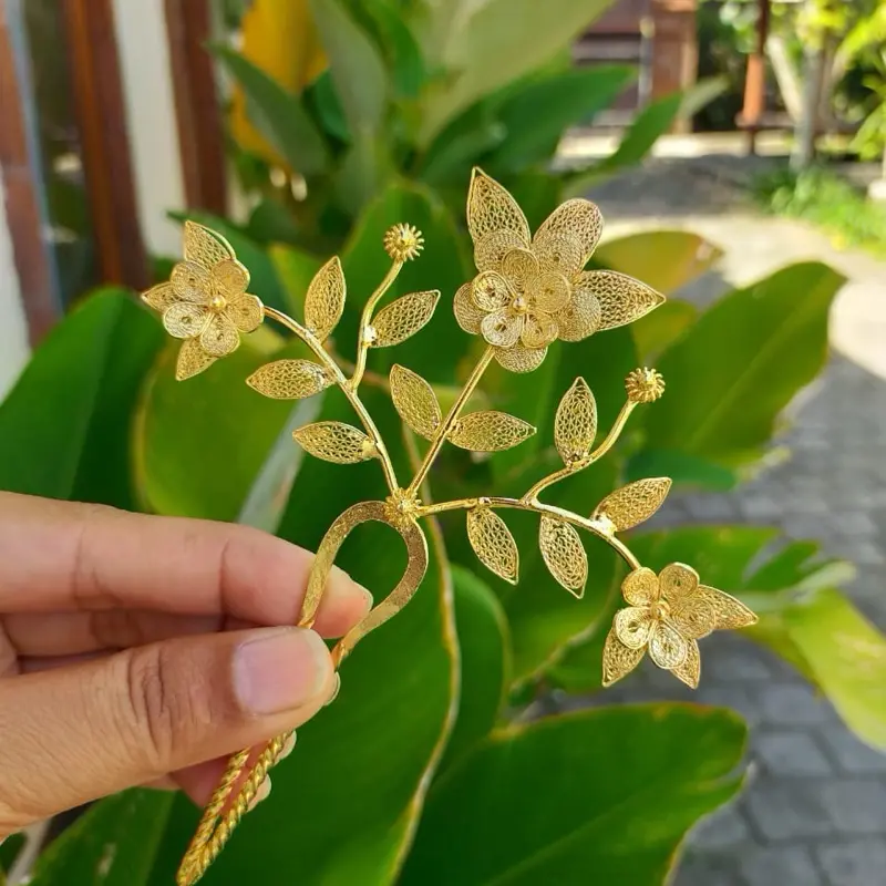 kendari flora bunga daun