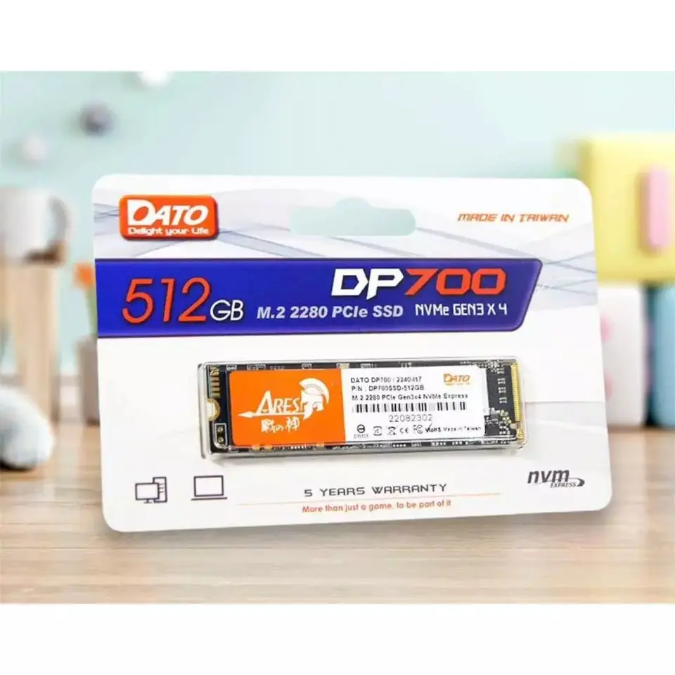 Ổ CỨNG SSD 256G 512Gg 1TB DATO DP700 M.2 PCIe NVMe Gen 3x4 new | BH 5 Năm chính hãng | FULL VAT