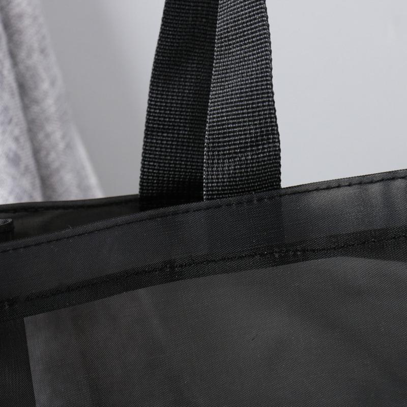 Hot Sale Large Capacity Shopping Bag Mesh Nylon Tote Washing Bag Outdoor 3