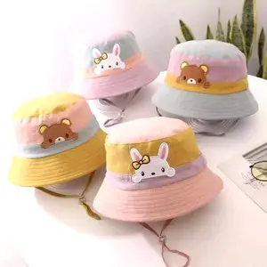 Topi Bucket Anak Perempuan random warna