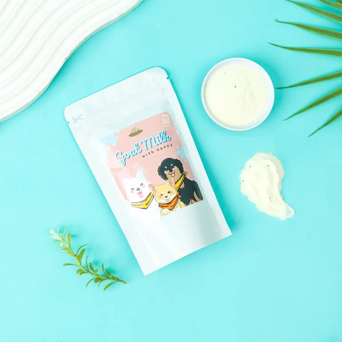 Woofholics Goat Milk with Honey / Susu Kambing Anjing / Goat Milk Anjing / Susu Kambing Bubuk