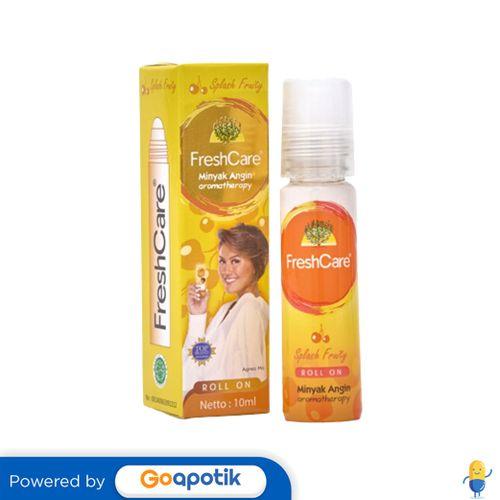 FRESH CARE SPLASH FRUITY MINYAK ANGIN AROMATHERAPY BOTOL ROLL ON 10 ML