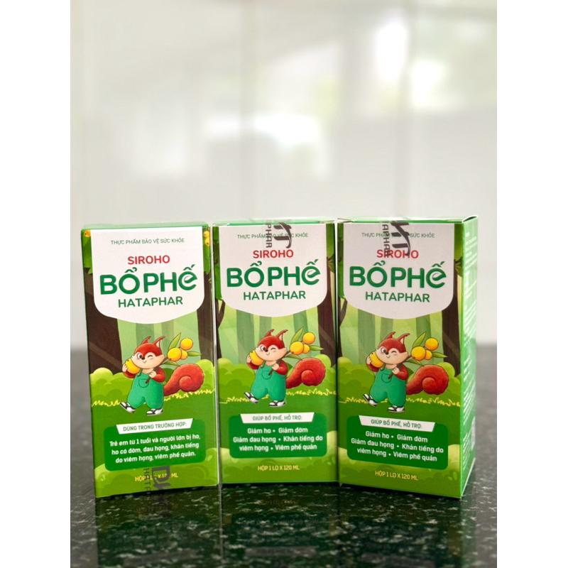 Siroho Bổ Phế Hataphar - Hỗ trợ giảm ho, long đờm, giảm đau họng, khản tiếng do viêm họng, viêm phế quản (lọ 120ml) 4