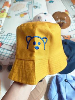 Product Review of TOPI ANAK BAYI 1 SAMPE 3 TAHUN TOPI BUCKET ANAK BERKUALITAS MOTIF BERUANG TERBARU Hitam Denim from c**e 1