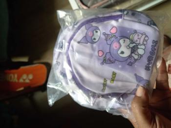 Product Review of 18/20cm Cartoon Kids Sling Bag Children Crossbody Bag Chest Bag Shoulder Bag Kuromi Bag Hello Kitty Bag Melody Bag with Chain Purse from N**🤓 2