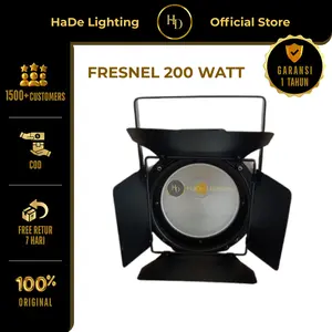 Fresnel COB 200 Watt Stellar - Lampu Sorot Panggung Fresnel LED COB 200 Watt White Warm White