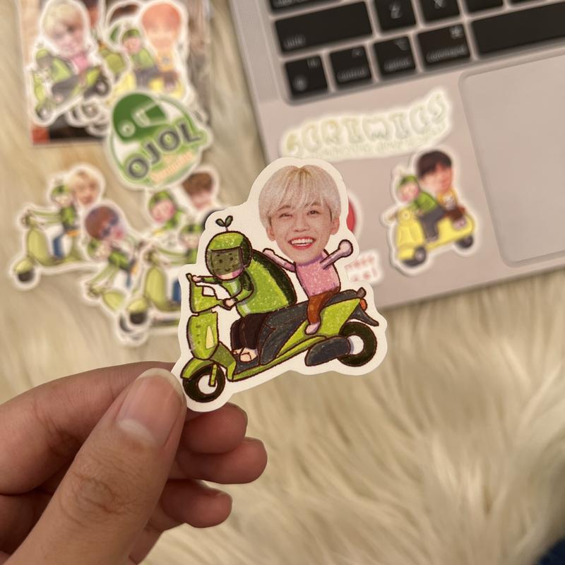 STICKER SET OJOL THE NCT - NCT DREAM NCT 127 | STIKER VYNIL MATTE DOFF AESTHETIC ESTETIK DIE CUT LAPTOP TUMBLER JOURNALING FANART FANMADE 3