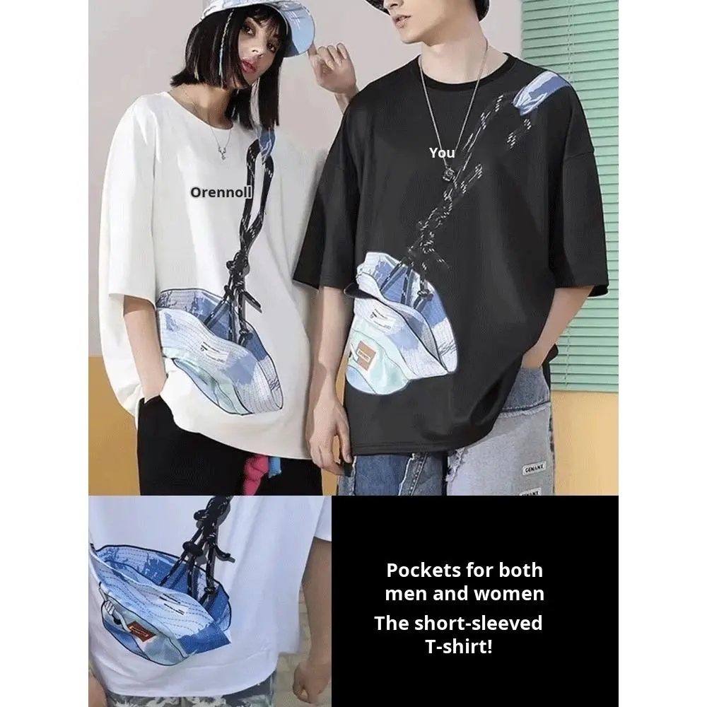 [Hot Sale] Party gift, zipper short sleeve, holiday gift suitable for giving or wearing by yourself