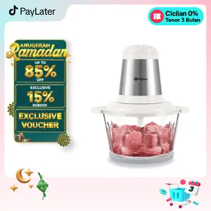 【RAMADAN SPECIAL PROMO】COD Simplus Chopper Penggiling Daging Bumbu Cabai Serbaguna 300W 2L Mangkok Kaca Bergaransi 1 tahun DDJR003-HPC
