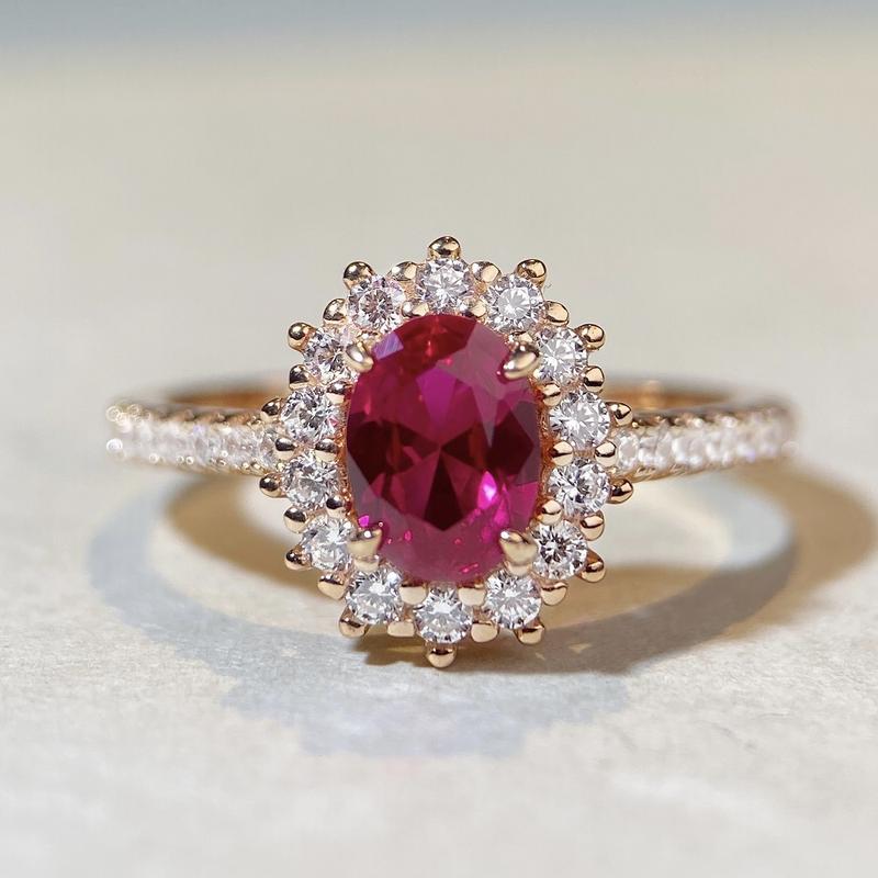 Product Introduction of s925 silver Oval Ring Vintage Style Hundred Styles Female 3