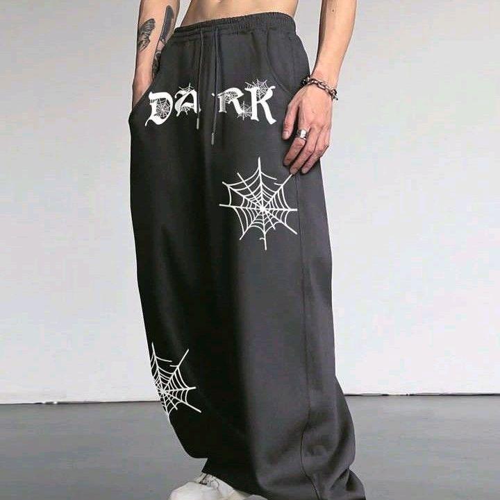 CELANA KULOT PRIA BIGSIZE KOREAN STYLE (KULOT UTUH) DARK MOTIF PRINTER DRAWSTING WIDE LEG PANTS KOREAN STYLE BIGSIZE OVERSIZE ALL SIZE S M L XL 2XL 3XL 4XL 5XL VINZELL INDUSTRIES 5