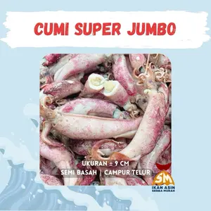 CUMI SUPER JUMBO | CUMI SOTONG | CUMI ASIN | IKAN ASIN