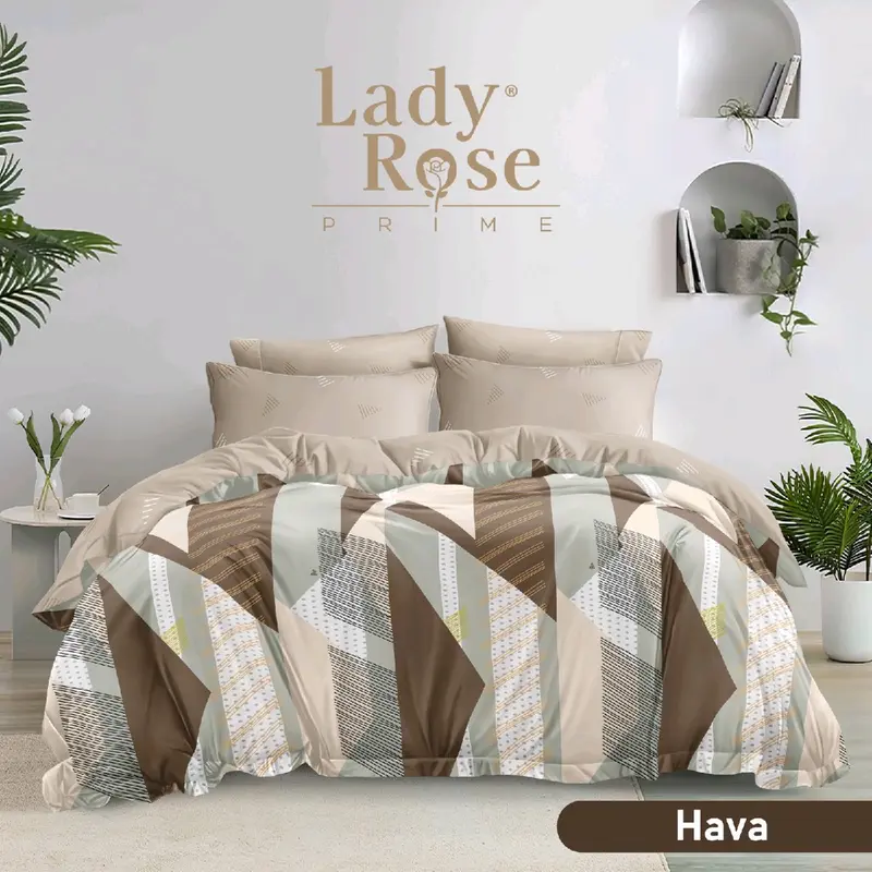 bed cover king lady rose 180x200 tinggi 30 cm new motif lembut dan tidak luntur / bedcover ladyrose queen 160x200 t30 3
