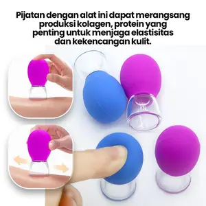 Face Lift Beauty Jar Berjalan Jar Berjalan KaretLembut Menggores Dahi Jar Dahi Pijat Bahu danLeher