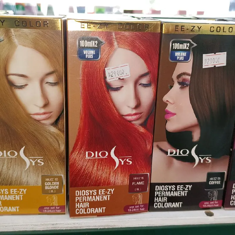 diosys semir rambut 100ml Pewarna Dye 0