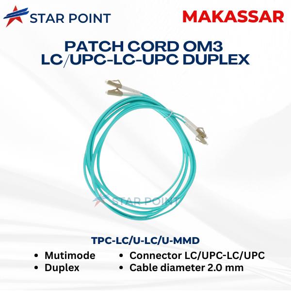 Jual OM3 Duplex LC- LC Patch Cords/OM3 Fiber Optic PatchCord 5-60M ...