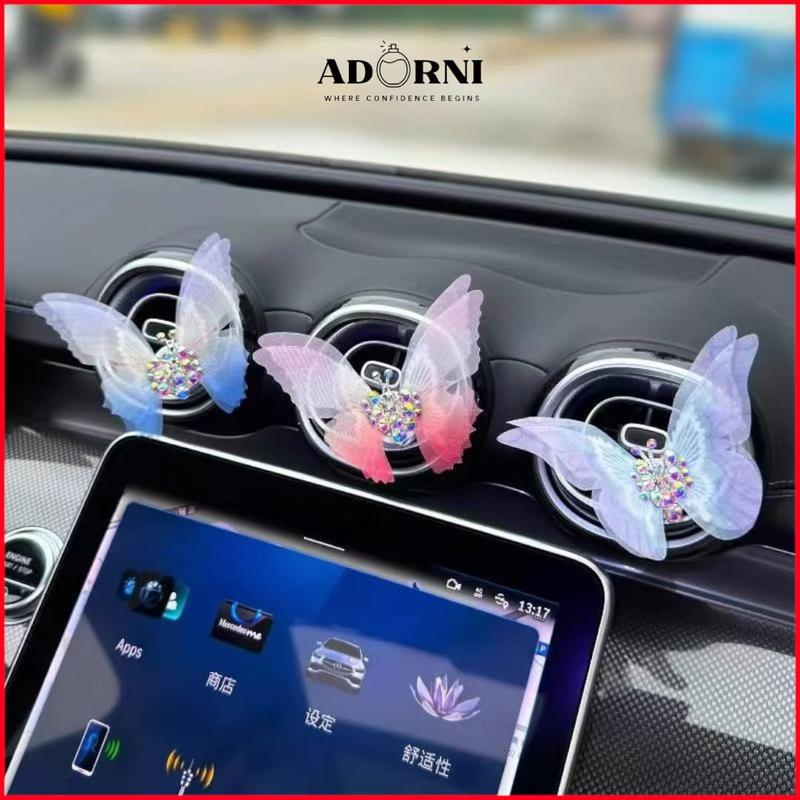 ADORNI Parfum Hiasan Rama-Rama Pengudaraan Papan Pemuka Kereta - TikTok ...