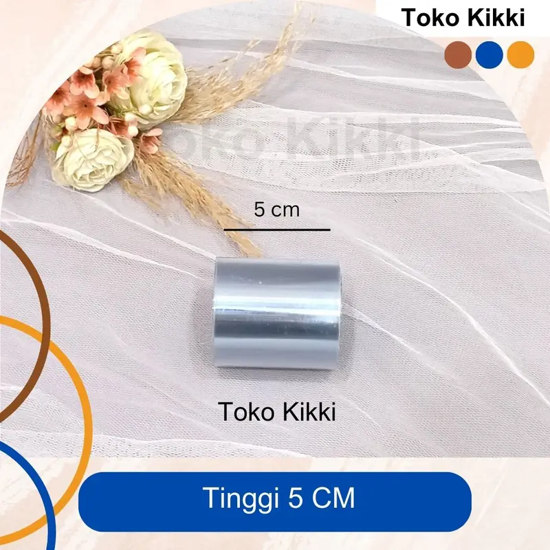 Mika Roll 5 Meter 5 cm Kue Tart / Makanan Cake Dimsum Toko Kikki - Plastik Berkualitas Tinggi - Perlengkapan 0
