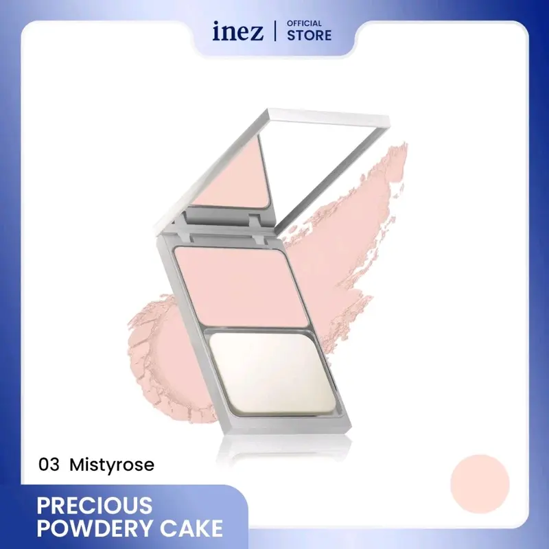 INEZ Precious powdery cake/Extra coverage pressed powder/powdery cake 2