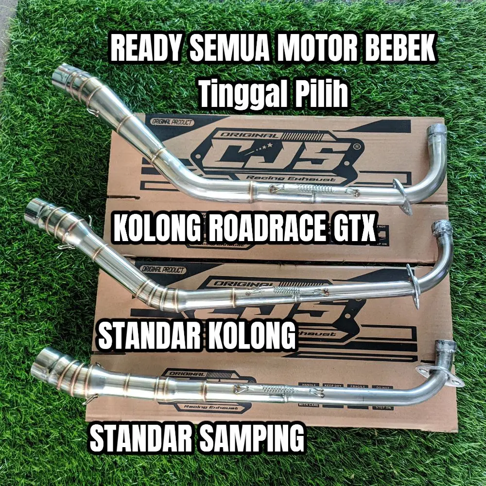TERLARIS!!! Leher knalpot pipa 28mm inlet 50mm Kolong standard GTX Supra 125 grand vega r Jupiter z burhan prima legenda Smas Shogun Blade Revo  Fit dll BAGUS JOSJIS