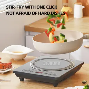 2200W Commercial Induction Cooker Household Plaque De Cuisson Electrique Energy Saving Estufas Electricas Hogar Para Cocinar