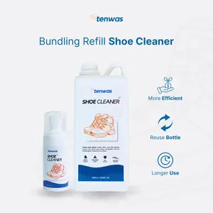 Sabun Pembersih Sepatu Gunung Tanpa Air 100ml + Refill 1 Liter | Shoe Cleaner