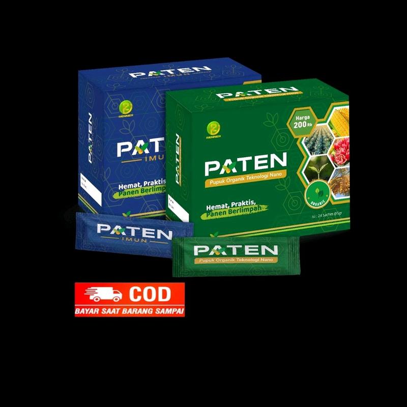 PUPUK PATEN ORGANIK (Sepasang) | Masing-Masing Satu Box Isi 24 Shacet 1