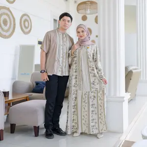 KALAMALA - NADHIFA SET COUPLE LEBARAN 2026 FREE HIJAB DAN BROSS
