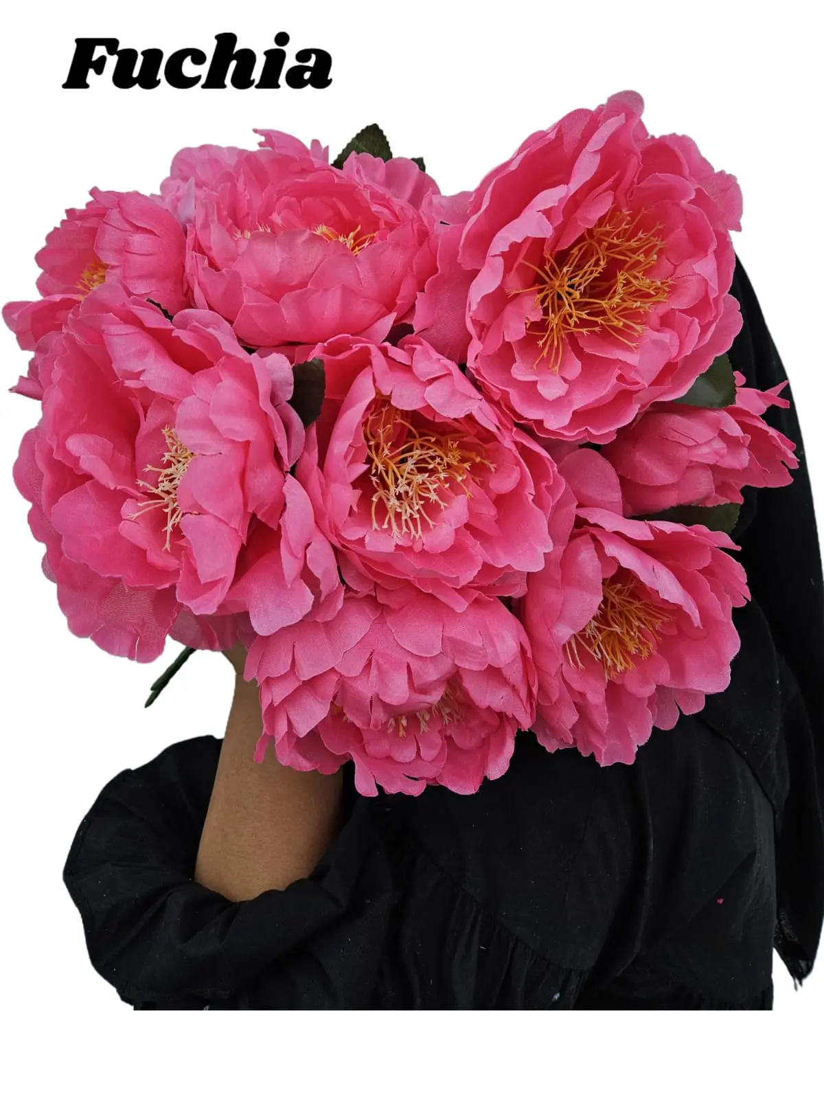 bunga mawar peony jumbo hias x6
