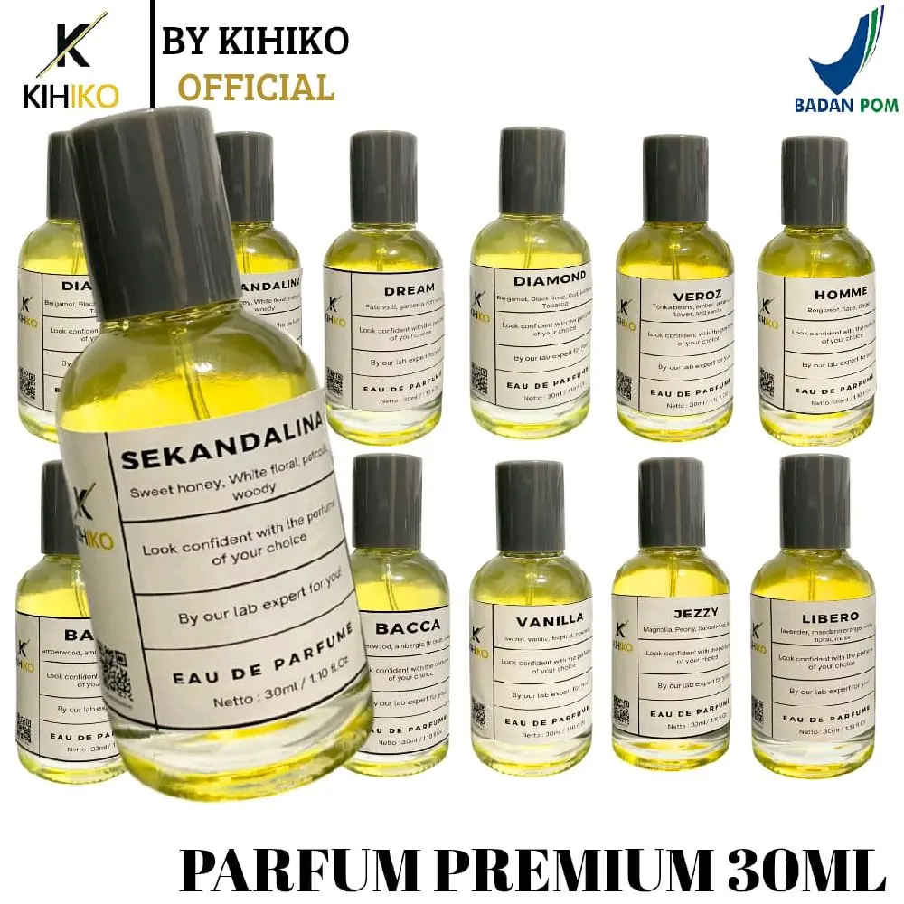 [COD] Parfum Viral 30ml Pria Wanita Bebas Pilih Aroma