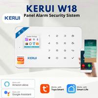 Gambar KERUI Panel Alarm W18 TUYA WIFI Home Alarm Security Sistem dari Asyam Weiseman Kab. Bekasi 1 Tokopedia