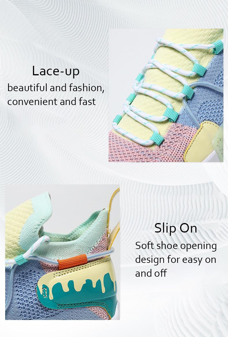 Product Introduction of IEAGO Original Quality Spike Men Women Basketball Shoes Jogging Fitness Breathable Outdoor Sport Sneakers 27
