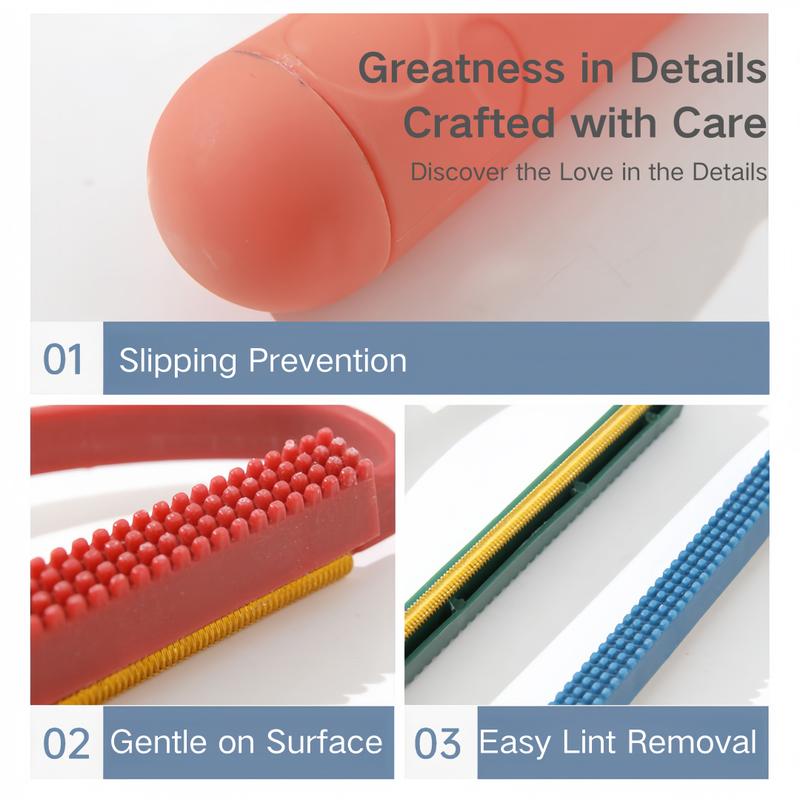 Pet Hair Remover Dog Cat Hair Remover, Lint Cleaner Pro, Fur Removal Tool, Portable Carpet Scraper, Fuzz Rollers Hairball Shaver Brush for Carpets, Car Mat, Couch, Pet Bed, Furnitu 5