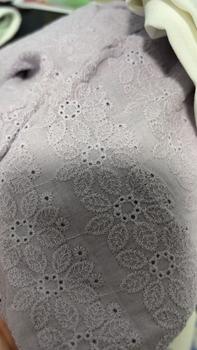 Product Review of Sage Eyelet Flutter Sleeves Top - Lilac from V**K 0