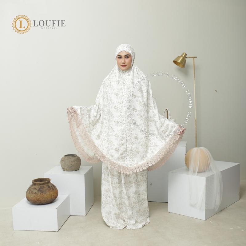 Loufie - Mukena Dewasa Katun Mikro Foil Premium Series Khalisa 3