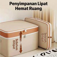 Gambar 【Sam's market】Kotak Penyimpanan Praktis untuk Semua Koleksi Pakaian Musim dengan Desain Fungsional dan Kapasitas Besar - Soft-Double-Layer-Storage Bag-80L dari Sam's beauty market Kab. Bekasi 5 Tokopedia