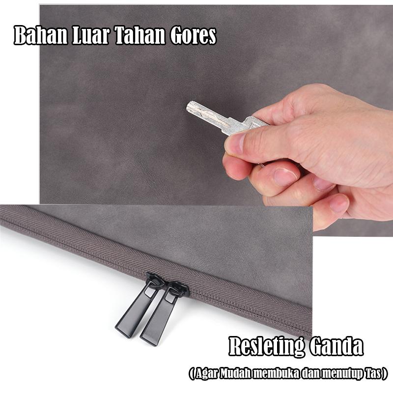 Sarung Pelindung Laptop Softcase Jinjing 13 14 15 16 Inch Tibi 9