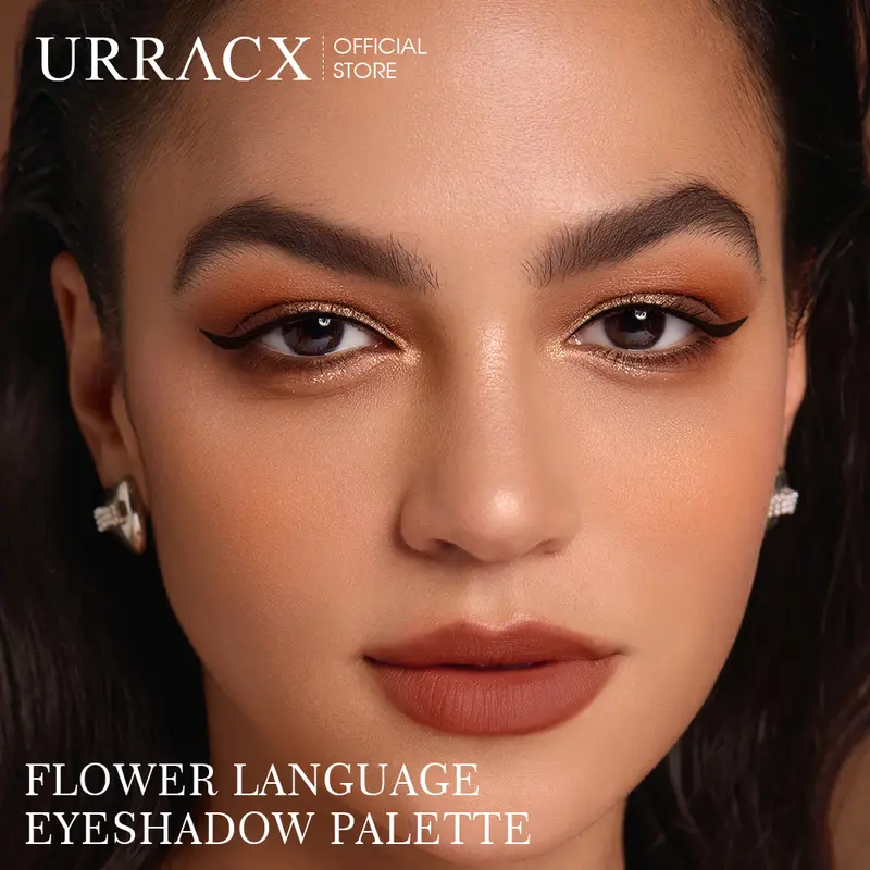 urracx Eyeshadow Palette Flower Language 12 Colors FacePalette Elegant Kosmetik(13.5g) 3